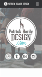 Mobile Screenshot of patrickhardydesign.com